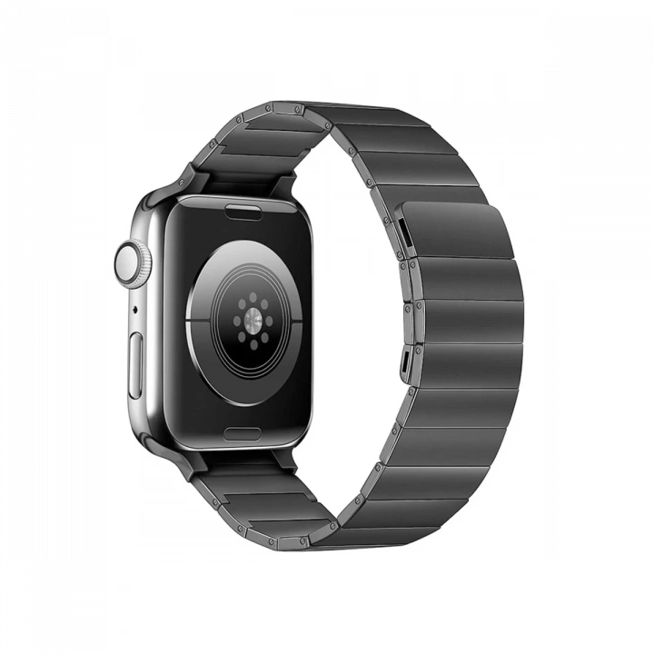 BFS  Apple Watch 38mm KR404 Huks Kordon - Siyah