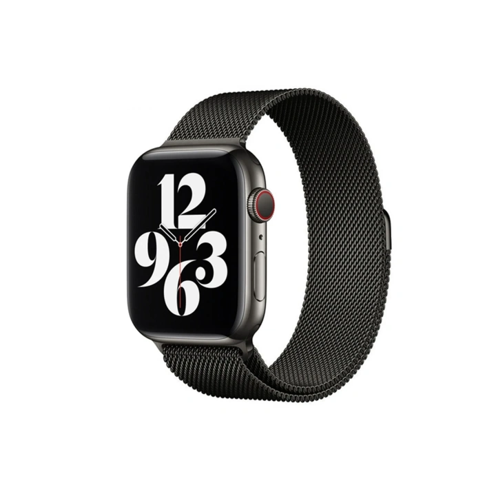 BFS  Apple Watch 38mm Metal Mıknatıslı Kordon - Siyah