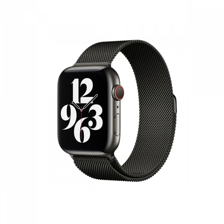 BFS  Apple Watch 38mm Metal Mıknatıslı Kordon - Siyah