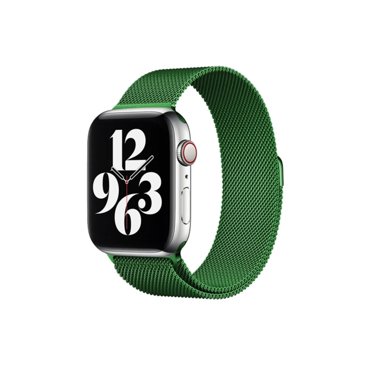 BFS  Apple Watch 38mm Metal Mıknatıslı Kordon - Yeşil