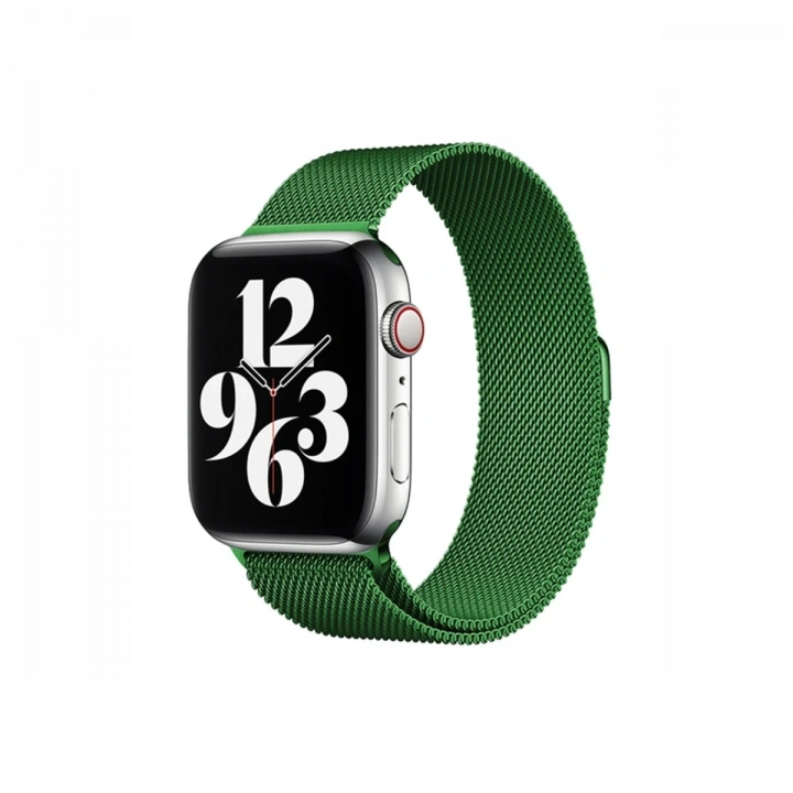 BFS  Apple Watch 38mm Metal Mıknatıslı Kordon - Yeşil