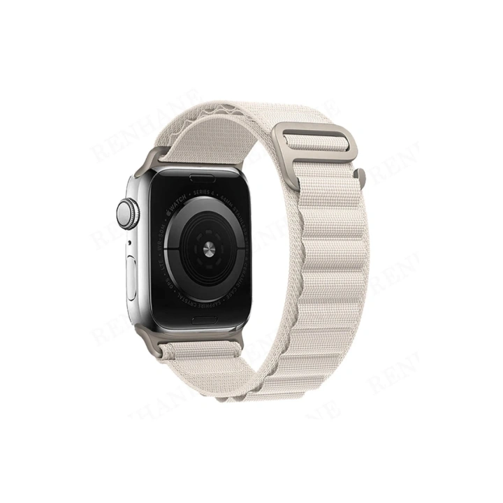 BFS  Apple Watch 38mm Mountain Kordon - Beyaz