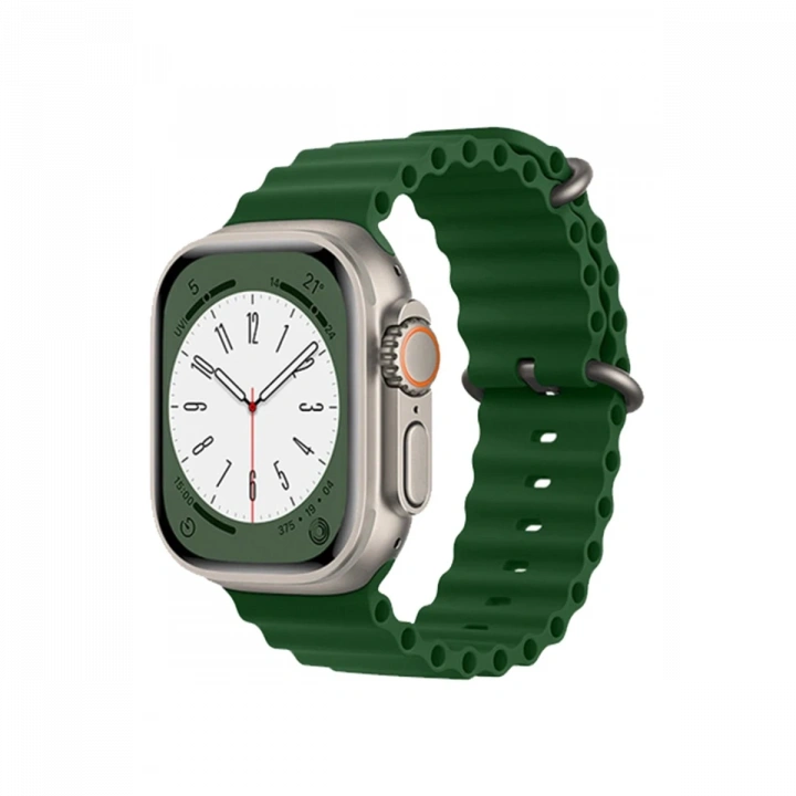 BFS  Apple Watch 38mm Ocean Kordon - Koyu Yeşil