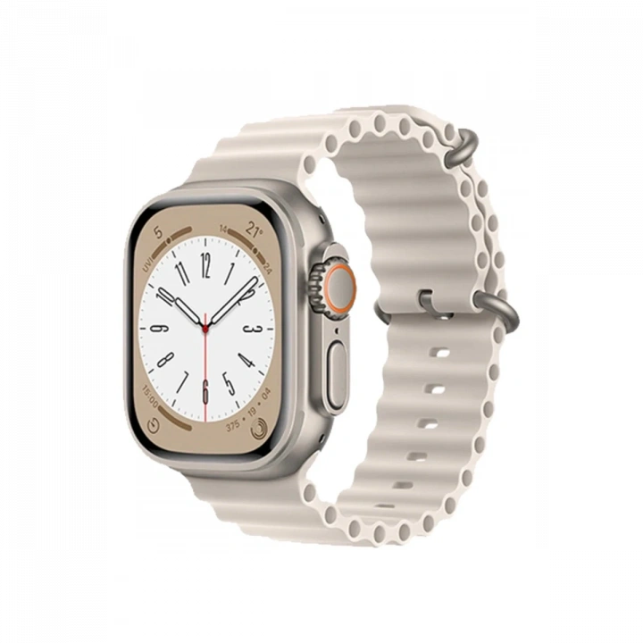 BFS  Apple Watch 38mm Ocean Kordon - Krem