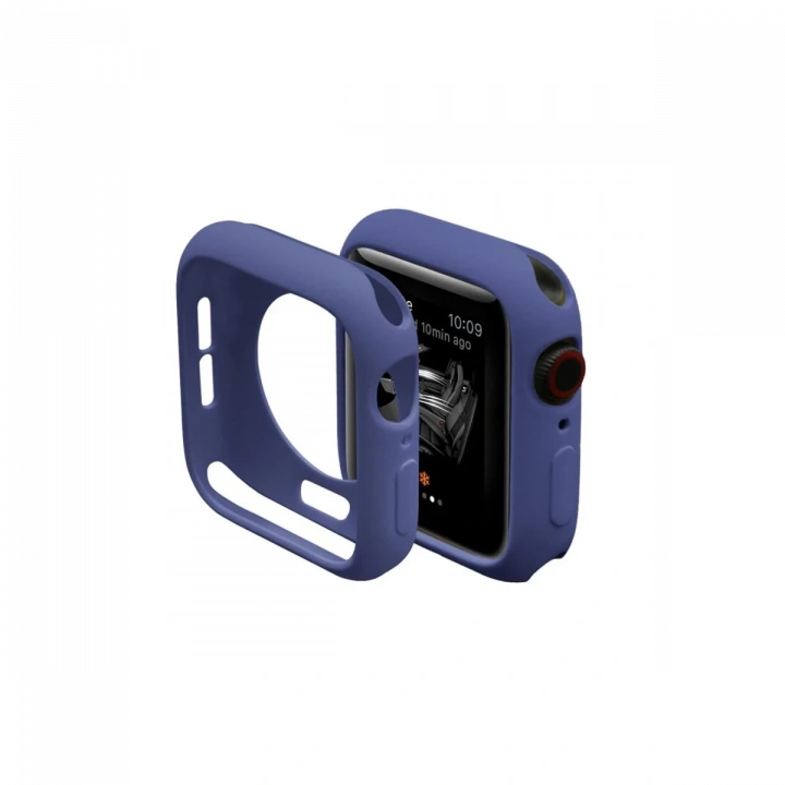 BFS  Apple Watch 38mm Silikon Alt Kasa - Mavi