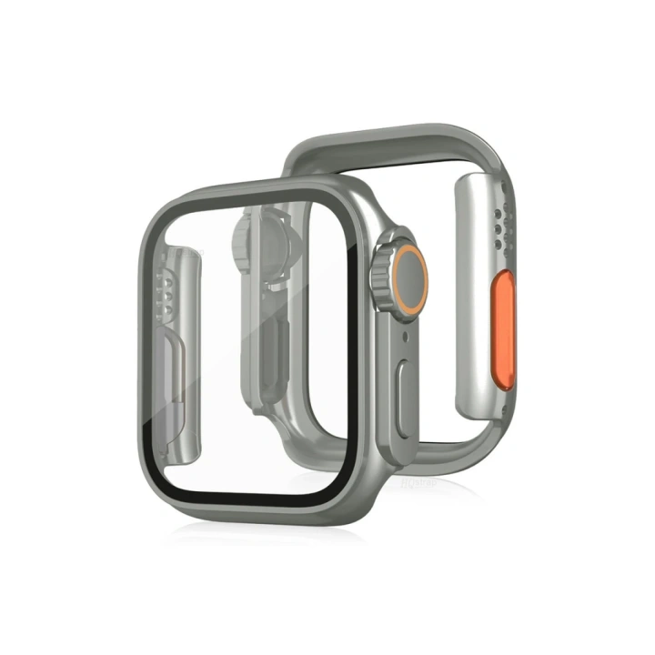 BFS  Apple Watch 40mm Watch 49mm Kasa Dönüştürücü ve Ekran Koruyucu - Yıldız Işığı