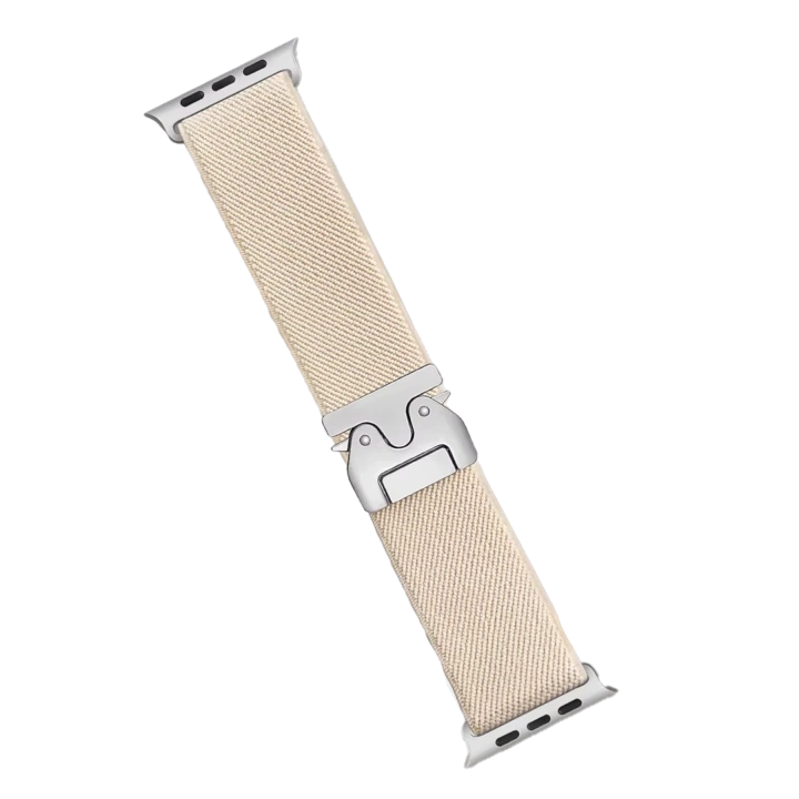 BFS  Apple Watch 42mm Forest Kumaş Kordon - Krem