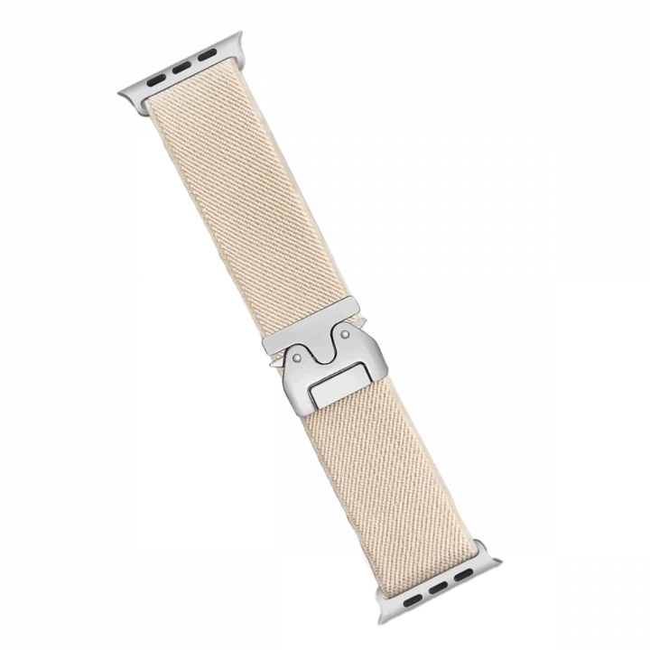 BFS  Apple Watch 42mm Forest Kumaş Kordon - Krem