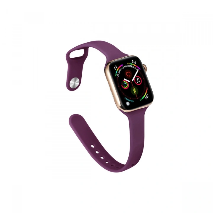 BFS  Apple Watch 42mm Klasik Kordon - Mürdüm
