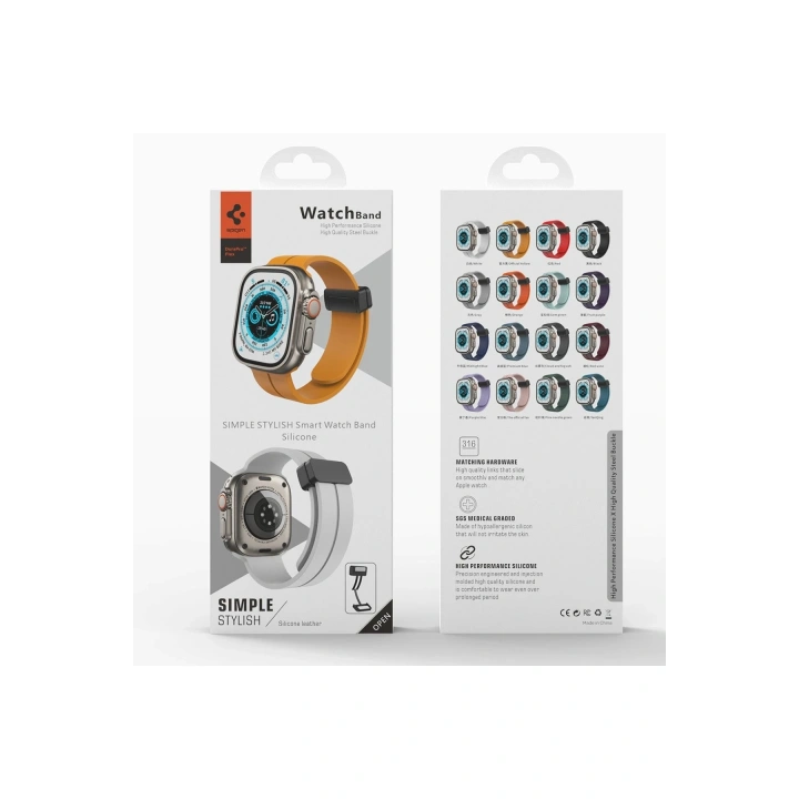 BFS  Apple Watch 42mm KR412 Elegance Stylısh Kordon - Pudra