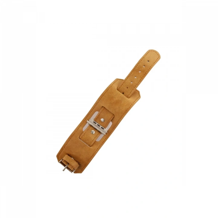 BFS  Apple Watch 42mm NL17 Deri Kordon - Taba