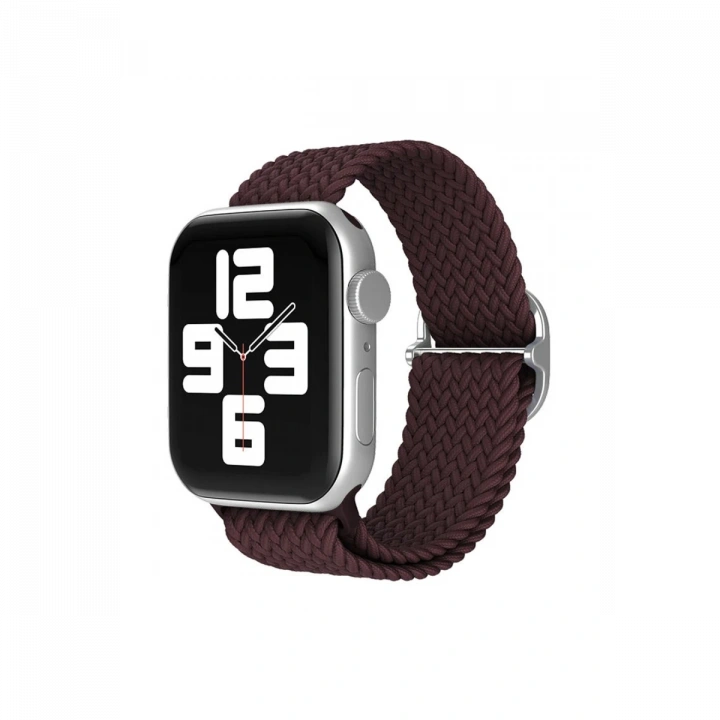 BFS  Apple Watch 42mm Star Kordon - Mürdüm