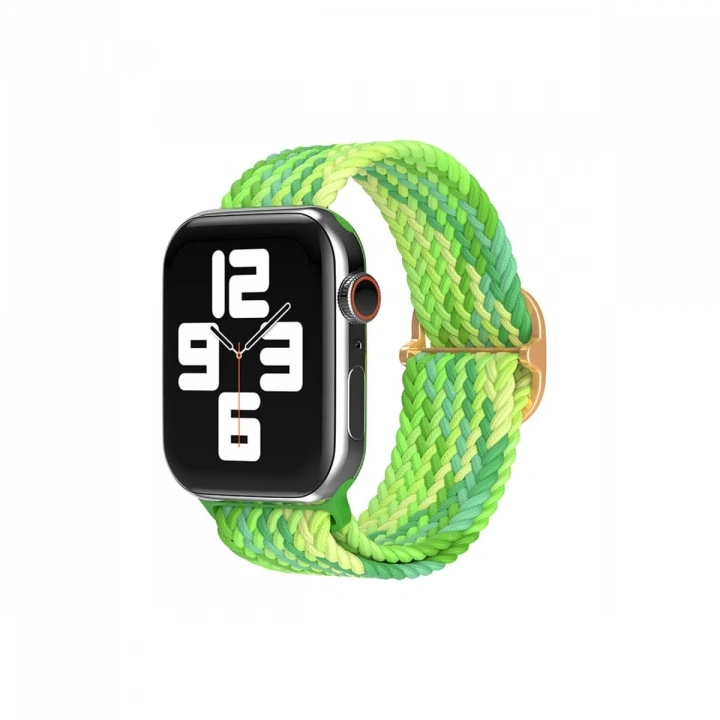 BFS  Apple Watch 42mm Star Kordon - Turkuaz-Yeşil