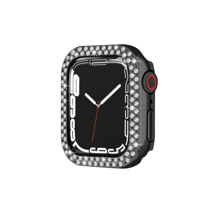 BFS  Apple Watch 42mm Taşlı Kasa - Siyah