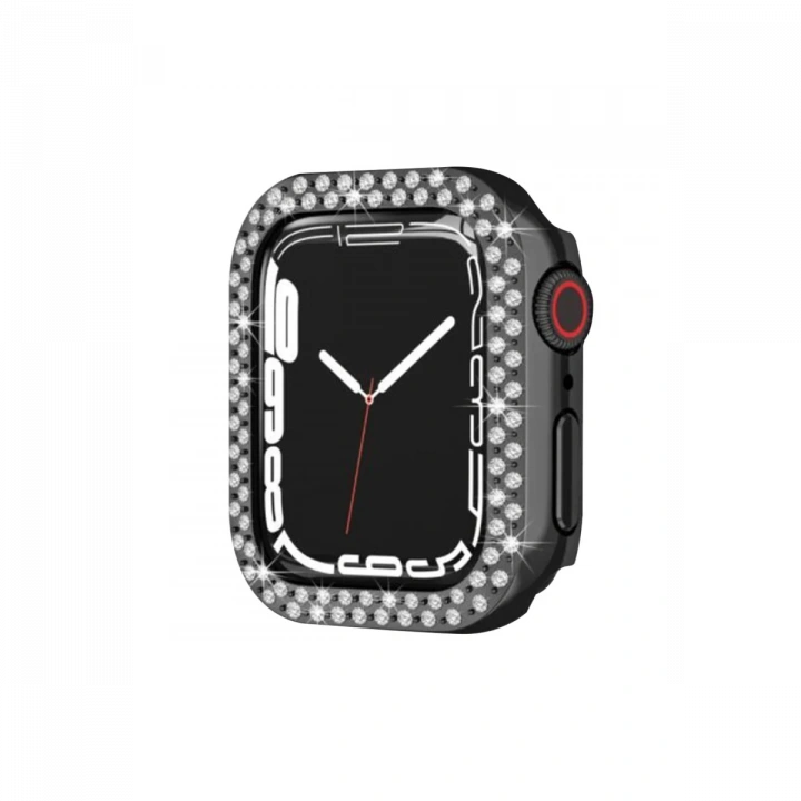 BFS  Apple Watch 42mm Taşlı Kasa - Siyah