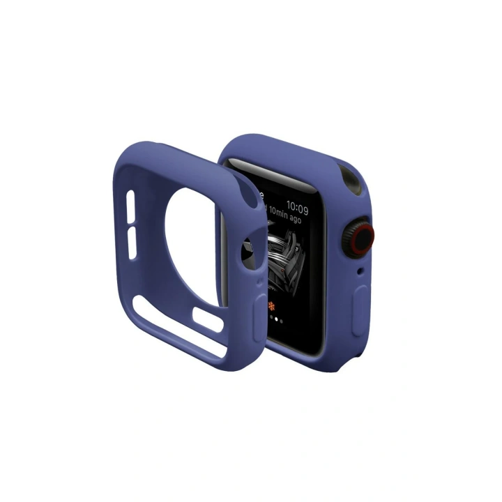BFS  Apple Watch 44mm Silikon Alt Kasa - Mavi