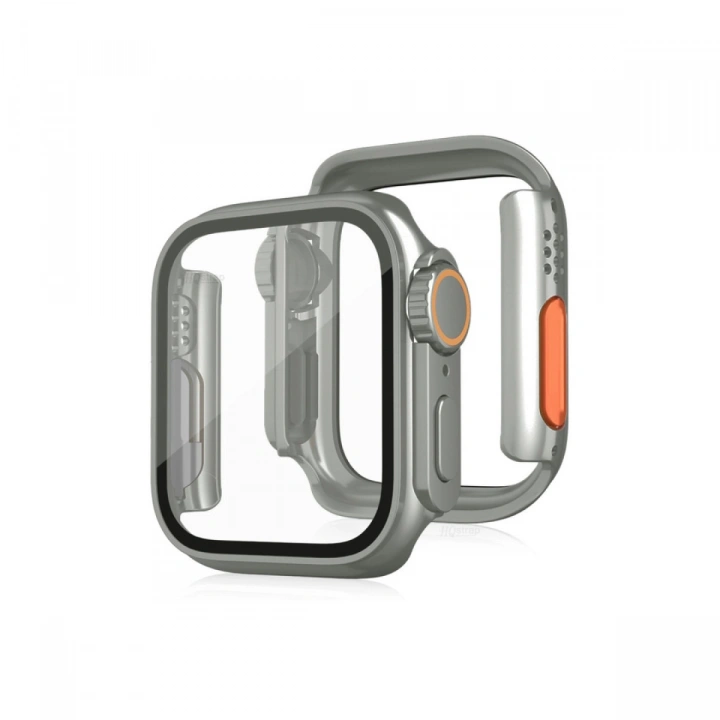 BFS  Apple Watch 44mm Watch 49mm Kasa Dönüştürücü ve Ekran Koruyucu - Yıldız Işığı