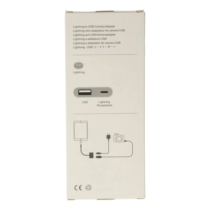 BFS APR22 Iphone Otg 2in1 - Beyaz