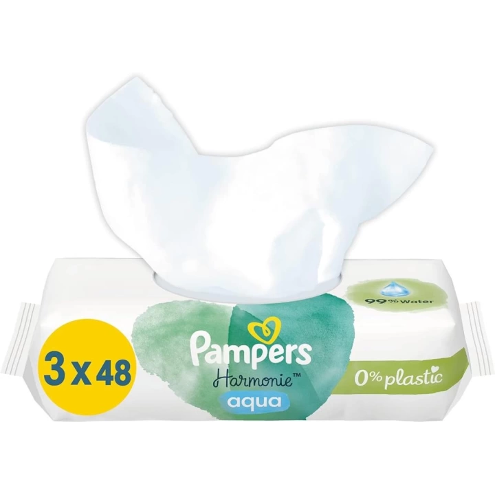 BFS   Aqua Pure Islak Havlu Mendil 3Lü 144 Yaprak