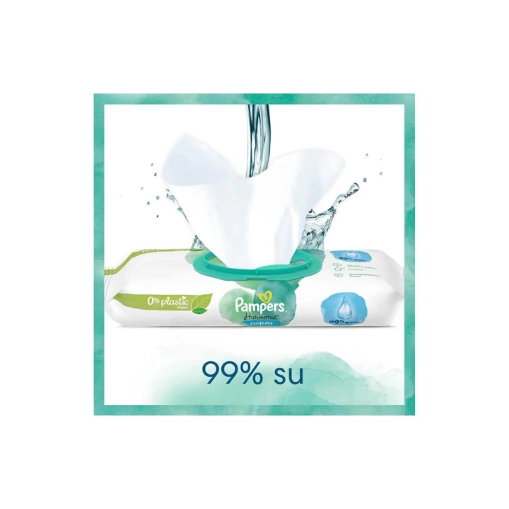BFS   Aqua Pure Islak Havlu Mendil 3Lü 144 Yaprak