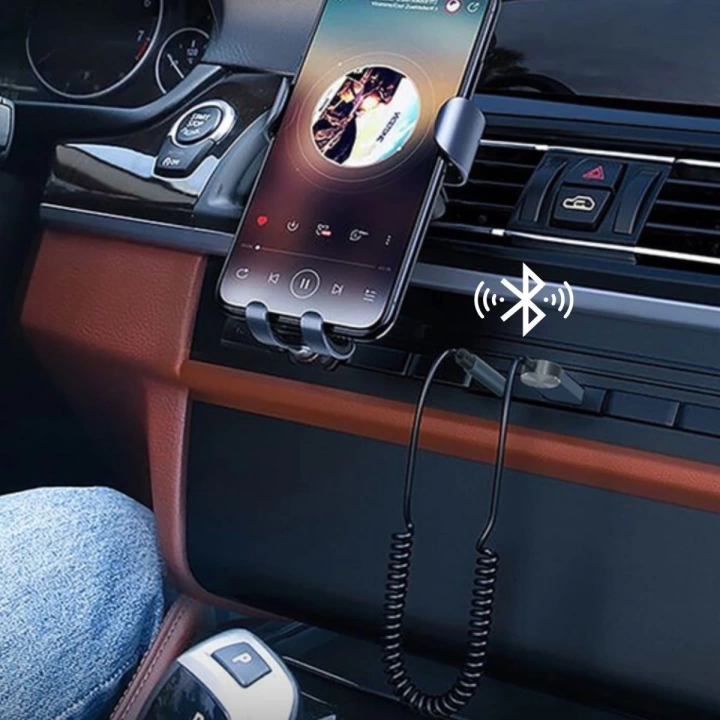 BFS  Araba için Bluetooth Aux Alıcısı Wireless Araç Kiti