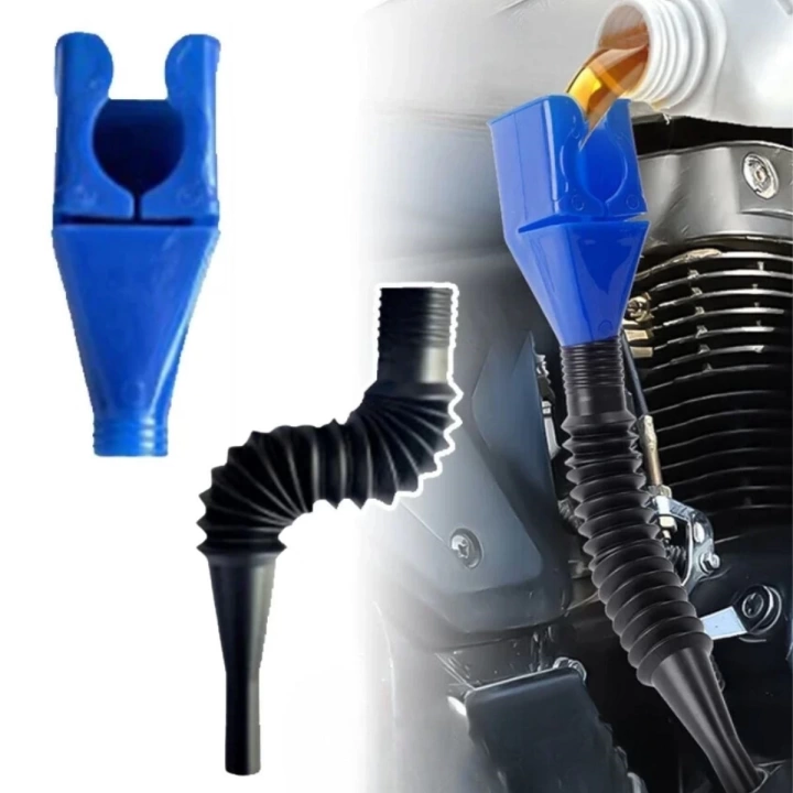 BFS  Araba ve Motorsikletler İçin Katlanabilir Plastik Motor Yağ Hunisi