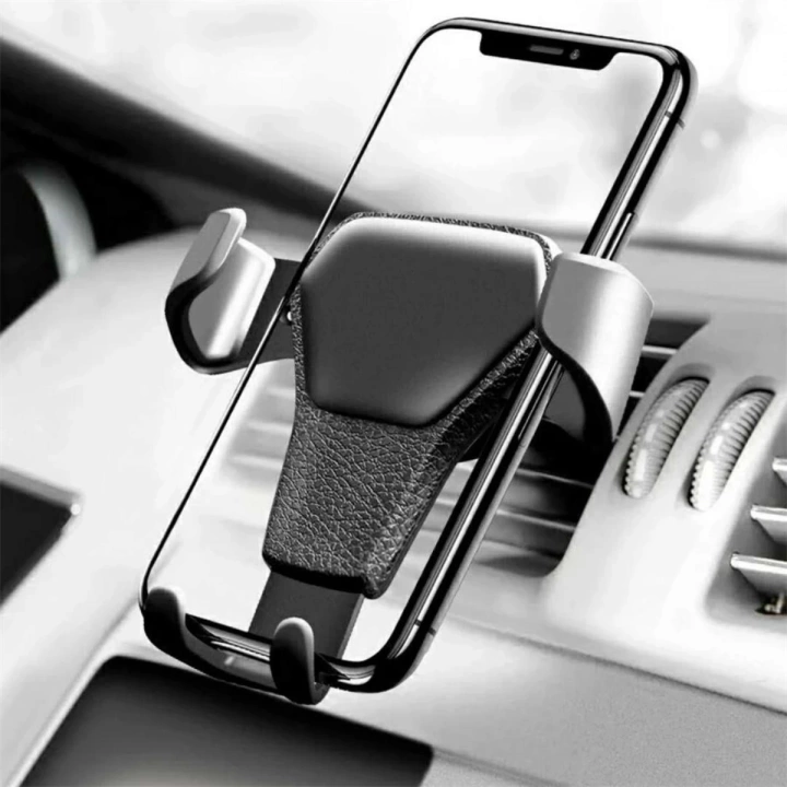 BFS   Araç İçi Klima Izgarasına Takılabilen Plastik Oto Telefon Tutucu Gravity