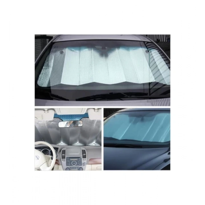 BFS Araç Ön Cam Güneş Koruma Isı Önleyici Katlanabilir Model Fiat Egea Honda Civic Ford Focus Dacia Duster