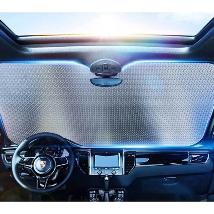 BFS Araç Ön Cam Güneşlik UV ve Isı Koruma Katlanabilir Toyota Corolla Skoda Superb Dacia Duster Ford Focus