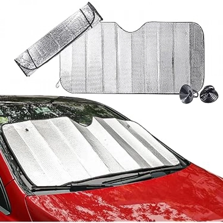 BFS Araç Ön Cam Katlanabilir Güneşlik Isı Yansıma Önleyici Dacia Duster Honda Civic Ford Focus Skoda Superb