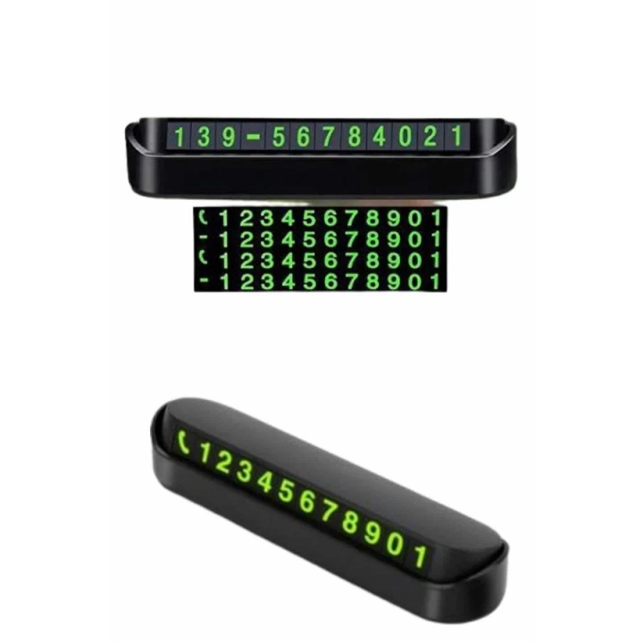 BFS Araç Park Numaratörü Tüm Araçlara Uyumlu Araba Numaralık