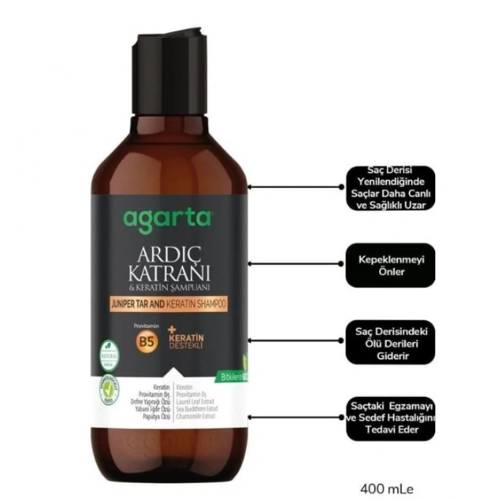 BFS    Ardıç Katranı & Keratin Şampuanı 400ml