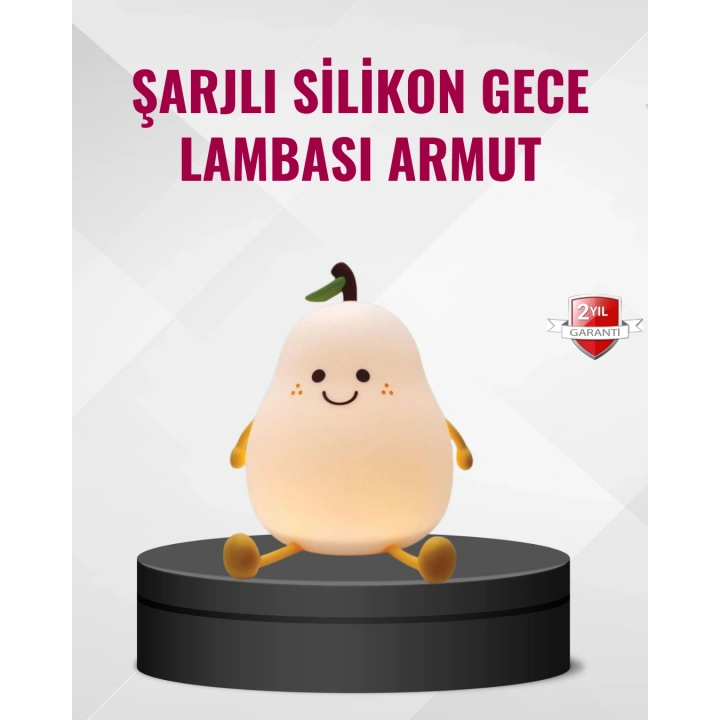 BFS Armut Gece Lambası USB Şarjlı Ayarlanabilir LED Işık