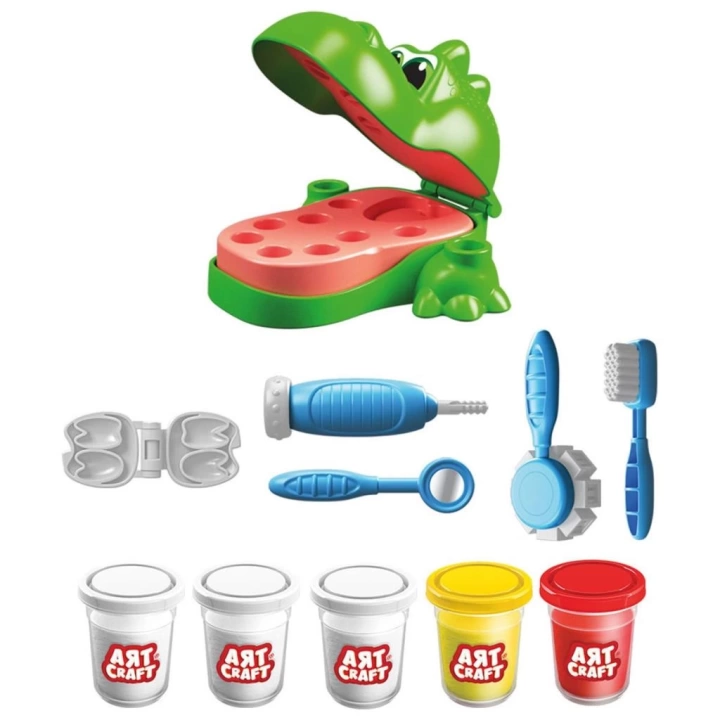 BFS   Art Craft Dino Dişçi Hamur Seti
