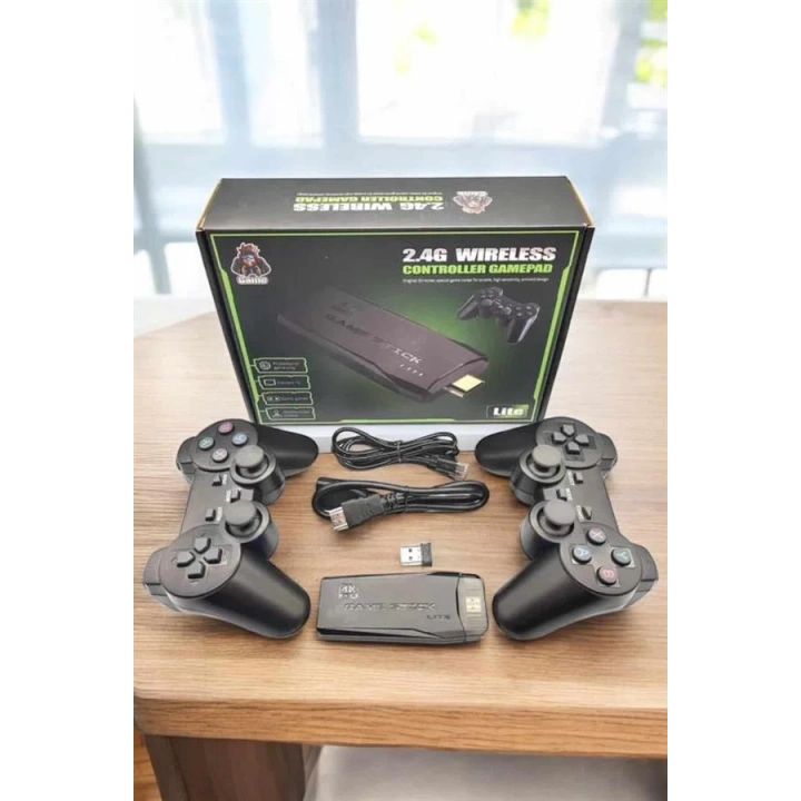 BFS Atari Oyun Konsolu 2000 Oyunlu Game Stick 2.4G Wireless