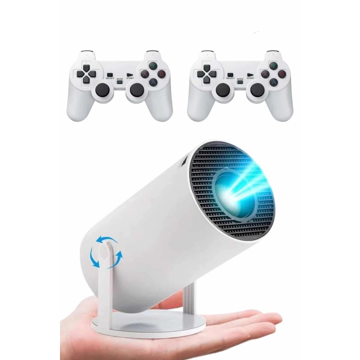 BFS Ayaklı Oyun Projeksiyonu Çift Kollu Taşınabilir Sinema Projektörü