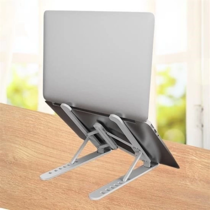 BFS  Ayarlanabilir Plastik Dizüstü Destek Tabanı Katlanabilir Taşınabilir Laptop Sehpası Yükselti