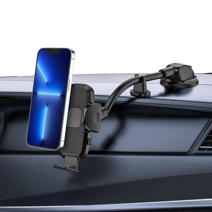 BFS  Ayarlanabilir Vakum Kilitli Cam Ve Torpidoya Takılabilen Telefon Tutucu