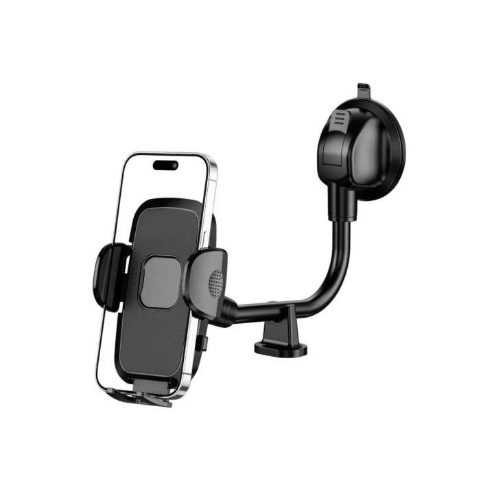 BFS  Ayarlanabilir Vakum Kilitli Cam Ve Torpidoya Takılabilen Telefon Tutucu