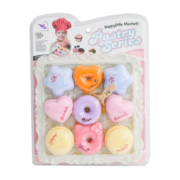 BFS   B88-4 Kartela Tepsili Şirin Kurabiye Seti -Birliktoys