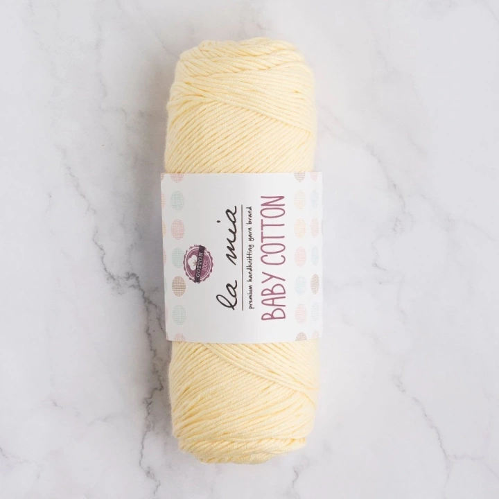 BFS  Baby Cotton Bebe Sarı El Örgü İpi - L028 - 33626