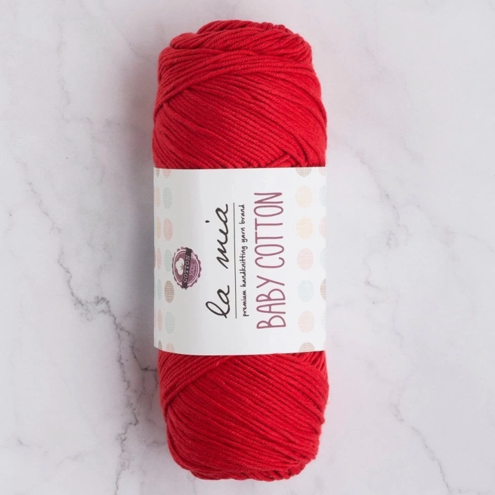 BFS  Baby Cotton Kırmızı El Örgü İpi - L033 - 33634