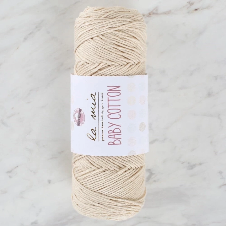 BFS  Baby Cotton Krem El Örgü İpi - L002 - 33636