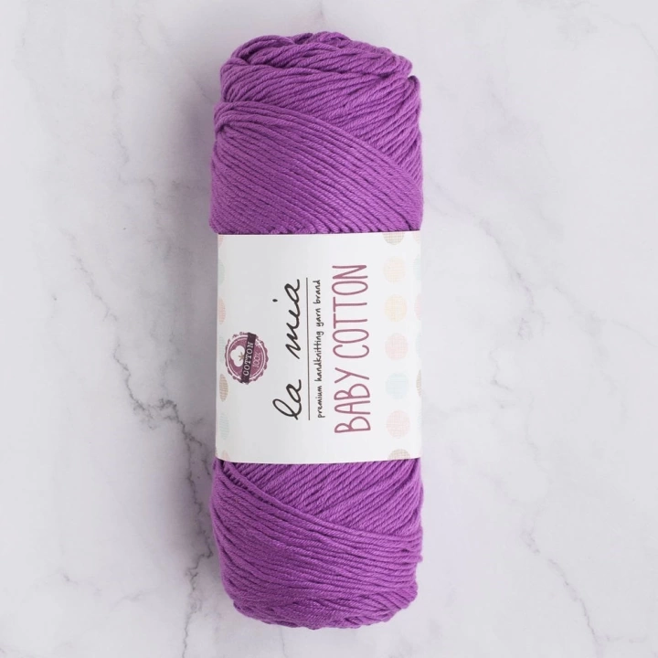 BFS  Baby Cotton Mor El Örgü İpi - L039 - 33642