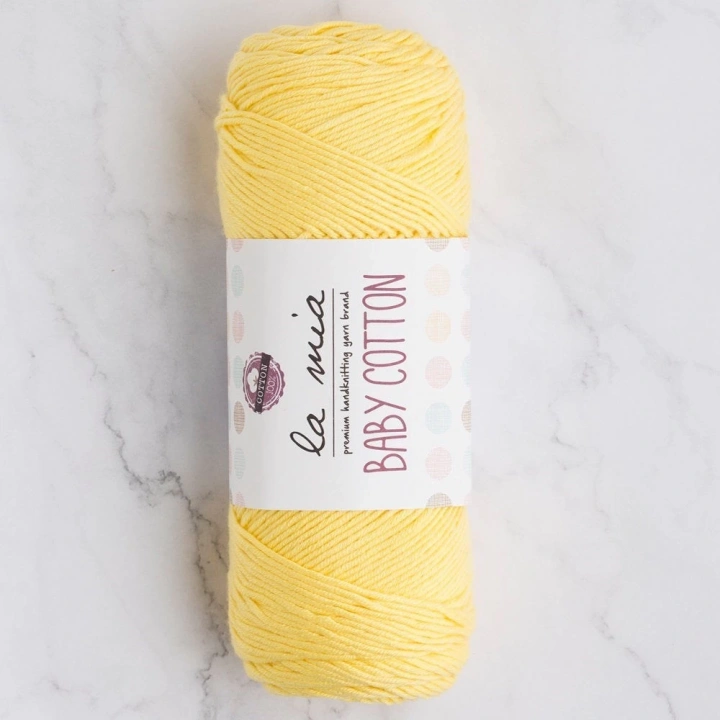 BFS  Baby Cotton Sarı El Örgü İpi - L043 - 33646