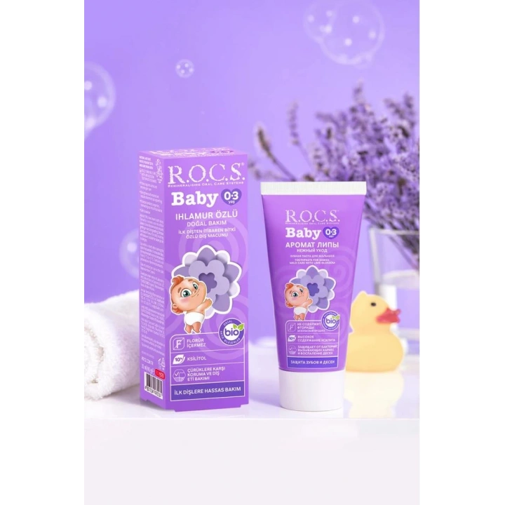 BFS    .Baby Diş Macunu 35ml 0-3 Yaş Ihlamur