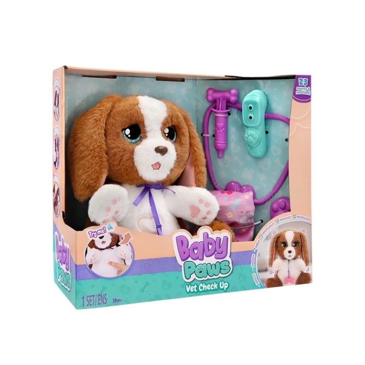 BFS  Baby Paws Peluş Veteriner Seti 25 cm