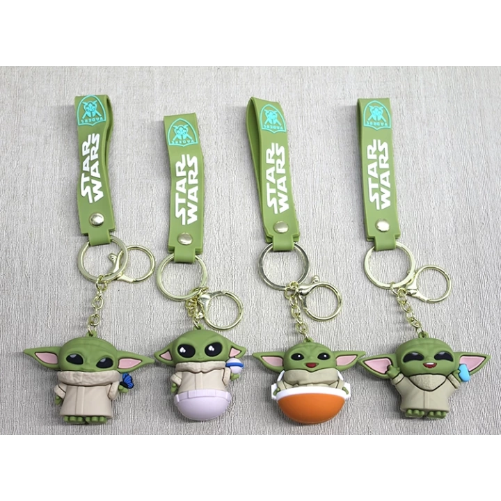 BFS Baby Yoda Silikon Anahtarlık