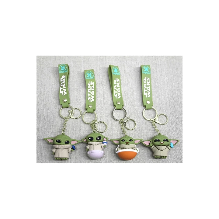 BFS Baby Yoda Silikon Anahtarlık | Karakter Figürü Alk4268 | Lisinya