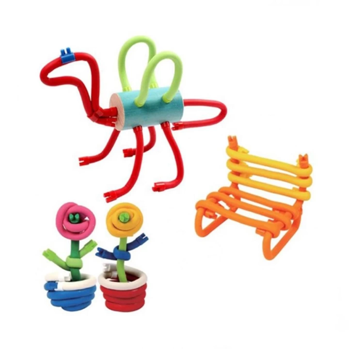 BFS  Babygo Yapıcı Bükme Oluşturma 3D Yapım Seti